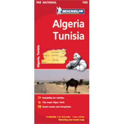 Algeria,Tunisia  1:1m M 743