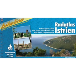 Istrie Radatlas Bikeline