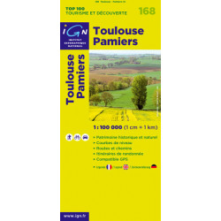 Toulouse Pamiers IGN 168