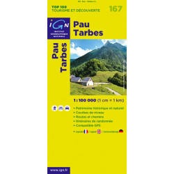 Pau Tarbes IGN 167