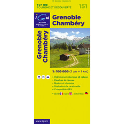 Grenoble Chambéry IGN 151