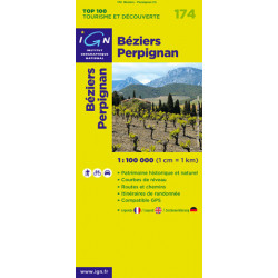 Beziers Perpignan IGN 174
