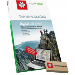 AlpenvereinsKarten Digital USB