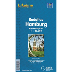 Hamburg Radatlas Bikeline