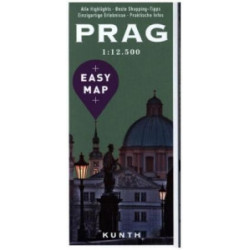 Praha Prag Easy Map 1:12,5T