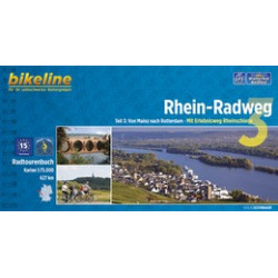 Rýn Rhein 3 Radweg Bikeline