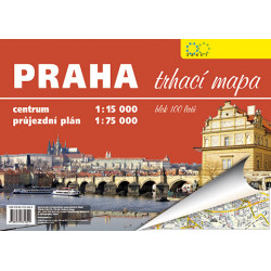 Praha trhací mapa