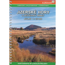 Jizerské hory atlas 1:25T
