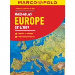 Evropa maxi atlas 2018/19