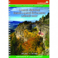 Labské pískovce atlas 1:25T