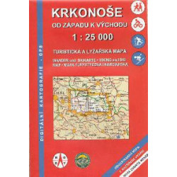 Krkonoše od Z k V 1:25T