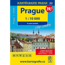 Praha v kapse 1:10T anglicky