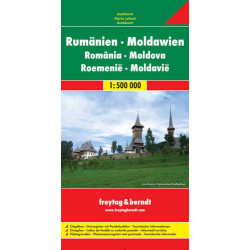 Rumunsko-Moldávie 1:500T FB