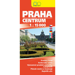 Praha centrum 1:15T Žaket