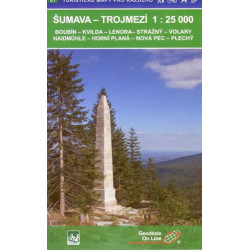 Šumava Trojmezí 1:25T č.81